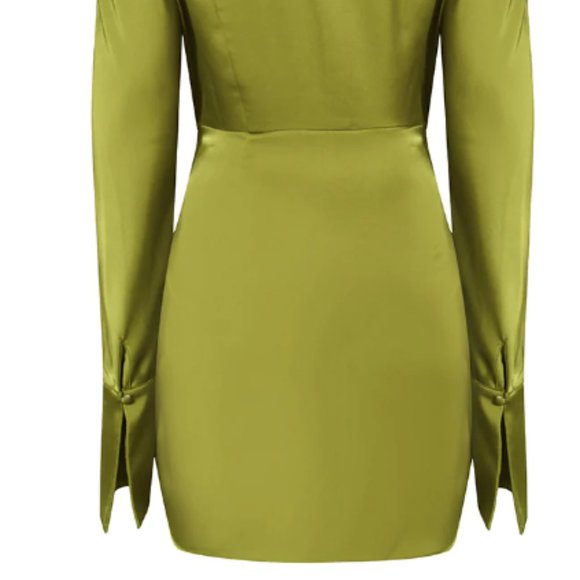 Rat & Boa Alanis Dress Cypress Green - Picture 3 of 3